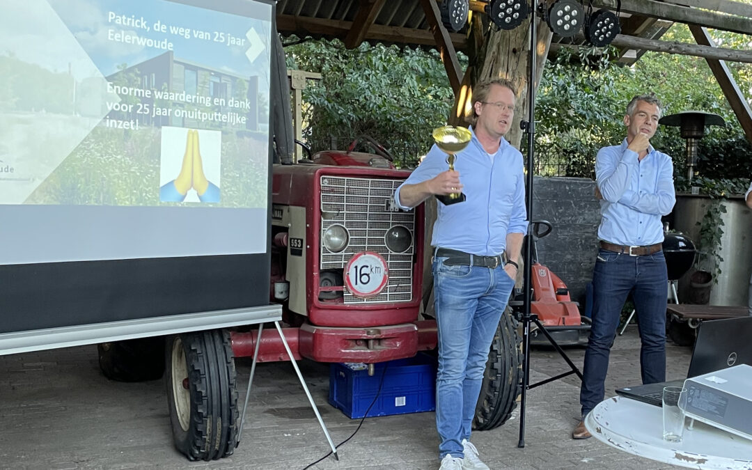 Patrick de Groot, 25 jaar in dienst bij Eelerwoude